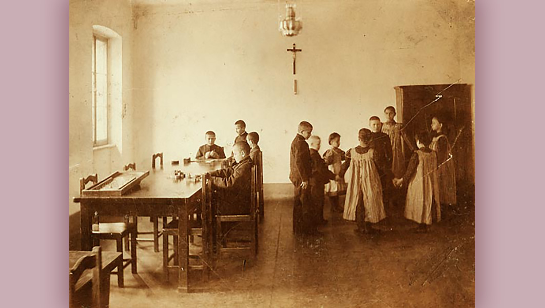 Playroom in the National Institute for Education of Blind Children