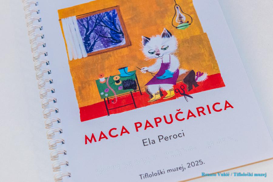 Promocija taktilne i audio slikovnice Maca Papučarica