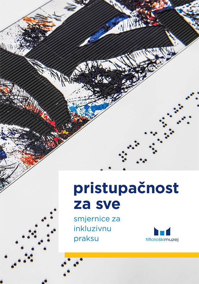 Slika naslovnice publikacije: Pristupačnost za sve - smjernice za inkluzivnu praksu (.pdf)